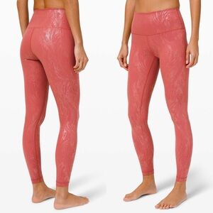 Lululemon Wunder Under High-Rise Tight Sz 6/28" *Shine